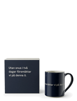 Design House Stockholm - Astrid Lindgren Mug - Kavos puodelis - Mėlyna