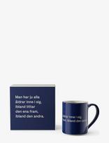 Design House Stockholm - Astrid Lindgren Mug 23 - Kavos puodelis - Mėlyna
