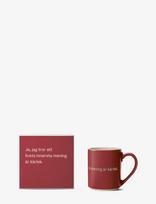 Design House Stockholm - Astrid Lindgren Mug 26 - Kavos puodelis - Raudona