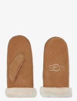 UGG - Sheepskin Embroider Mitten - Kumštinės pirštinės - Ruda