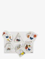 Miffy - Miffy- Formpussel, 6 Bitar, 1- 3År - Galvosūkių žaidimas - Balta