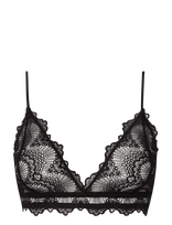 Understatement Underwear - Saboteur Lace Bralette - Liemenėlė - Juoda