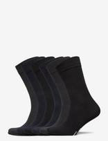 TOPECO - Socks 6-P, Bamboo, Multi 6 Pc/Pack - Įprastos kojinės - Juoda