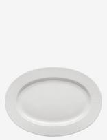 Rörstrand - Swedish Grace Oval Skål 32 Cm - Serviravimo lėkštė - Balta