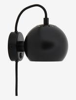 Frandsen Lighting - Ball Magnet Wall Lamp - Sieninis šviestuvas - Juoda