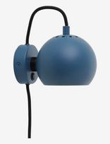 Frandsen Lighting - Ball Magnet Wall Lamp - Sieninis šviestuvas - Mėlyna