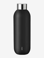 Stelton - Keep Cool Termoflaske 0.6 L. Black - Gertuvė - Juoda