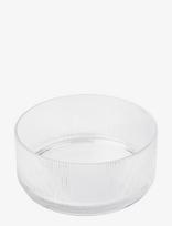 Stelton - Pilastro Serving Bowl Ø 21 Cm Clear - Serviravimo dubenėlis - Nude