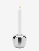 Stelton - Ora Lysestage H 8 Cm Steel - Žvakidė - Sidabro
