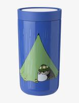 Stelton - To Go Click Termokop 0.2 L. Moomin Camping - Termosinis puodelis - Mėlyna