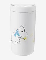 Stelton - To Go Click Termokop 0.2 L. Moomin Frost - Termosinis puodelis - Balta