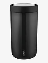 Stelton - To-Go Click Cup - Termosinis puodelis - Juoda