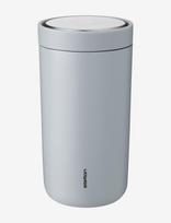 Stelton - To Go Click To Go Kop 0.2 L. Soft Cloud - Termosinis puodelis - Pilka
