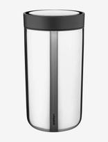 Stelton - To Go Click To Go Kop 0.2 L. Steel - Termosinis puodelis - Sidabro