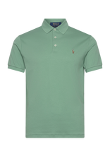 Polo Ralph Lauren - Custom Slim Fit Soft Cotton Polo Shirt - Marškinėliai trumpomis rankovėmis - Žalia