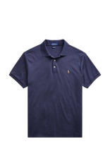Polo Ralph Lauren - Custom Slim Fit Soft Cotton Polo Shirt - Marškinėliai trumpomis rankovėmis - Mėlyna