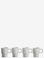 Sagaform - Coffee & More, Espresso 4-Pack - Espreso puodelis - Balta