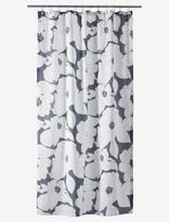 Compliments - Flora Shower Curtain W/Eyelets 200 Cm - Dušo užuolaidos - Pilka