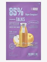 Missha - Missha Talks Vegan Squeeze Sheet Mask [Super Energizer] - Lakštinė kaukė - Nude