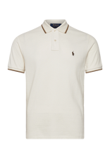 Polo Ralph Lauren - Custom Slim Fit Mesh Polo Shirt - Marškinėliai trumpomis rankovėmis - Ruda