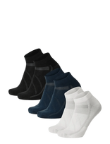 Danish Endurance - Aero Cycling Low-Cut Socks 3-Pack - Futbolo kojinės iki kulkšnių - Balta