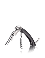 Vacuvin - Double Hinged Corkscrew - Butelių atidarytuvai ir vyno kamščiai - Juoda