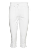 Abacus - Lds Elite Capri - Kapri kelnės - Balta