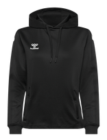 Hummel - Hmlcore Xk Poly Sweat Hoodie Woman - Sportinis džemperis su gobtuvu - Juoda