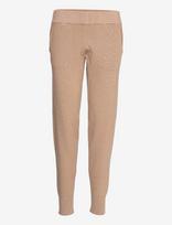Selected - Slfbrinley Mw Knit Pant B - Sportinės kelnės - Smėlio