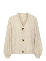 Cream - Crmerle Oz Knit Cardigan - Megztinis - Smėlio