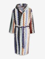 Missoni Home - Giacomo Bathrobe Hooded - Chalatas - Marga / raštuota