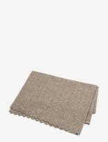 Smallstuff - Baby Blanket, Fishbone Merino Wool, Nature - Kūdikių antklodė - Smėlio