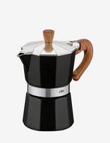 Cilio - Espressomaker Classico Natura 3 Kopper - Mokos kavinukas - Juoda