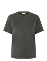 InWear - Vincentiw Melange Karmen T-Shirt - Marškinėliai trumpomis rankovėmis - Pilka