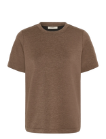 InWear - Vincentiw Melange Karmen T-Shirt - Marškinėliai trumpomis rankovėmis - Ruda