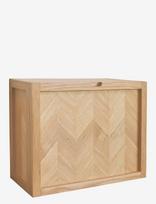 Hübsch - Herringbone Skoskab - Batų lentyna - Ruda