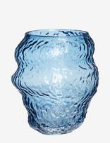 Hübsch - Aurora Vase - Tulpių vaza - Mėlyna