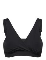 Lindex - Sport Bra Naima Nursing Wrap - Liemenėlė žindančioms moterims - Juoda