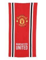 Fodbold - Bath Towel Manchester United 70 X 140 Cm - Rankšluostis - Marga / raštuota