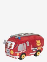Teddykompaniet - Firebrigade Truck With Detachable Ladder - Minkštas žaislas - Raudona