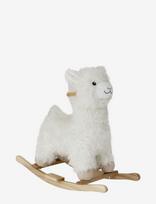 Bloomingville - Kinto Rocking Toy, Lama, White, Polyester - Supamasis žaislas - Balta