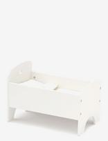 Kid's Concept - Dollbed White With Bedset - Lėlių lova - Balta