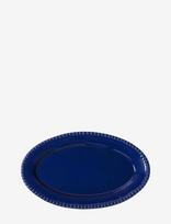 PotteryJo - Daria Oval Platter 35 Cm Stoneware - Serviravimo lėkštė - Mėlyna