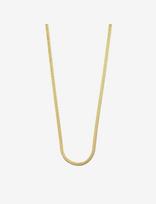 Pilgrim - Joanna Recycled Flat Snake Chain Necklace - Grandinėlė - Aukso