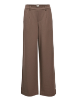 Object - Objlisa Wide Pant Noos - Plačios kelnės - Ruda