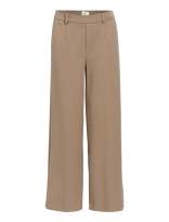 Object - Objlisa Wide Pant Noos - Plačios kelnės - Ruda