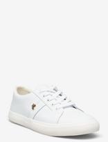 Lauren Ralph Lauren - Janson Ii Action Leather Sneaker - Žemakulniai sportbačiai - Balta