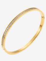 By Jolima - Celine Crystal Bangle - Apyrankė - Aukso