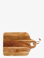 Muubs - Cutting Board Square Base - Medinė pjaustymo lenta - Smėlio