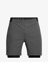 Under Armour - Ua Vanish Woven 2In1 Sts - Sportiniai šortai - Pilka